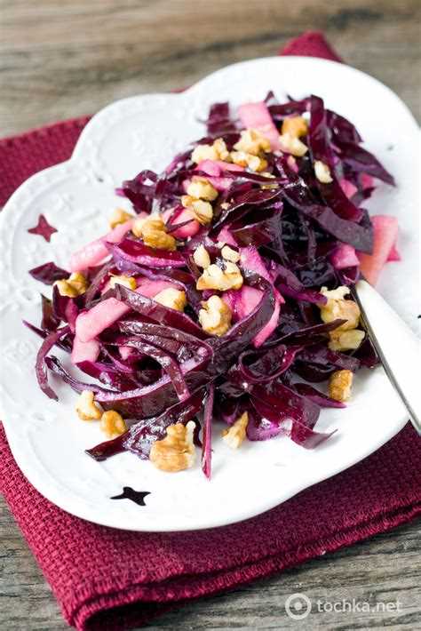 Салат с цветной капустой и грецкими орехами